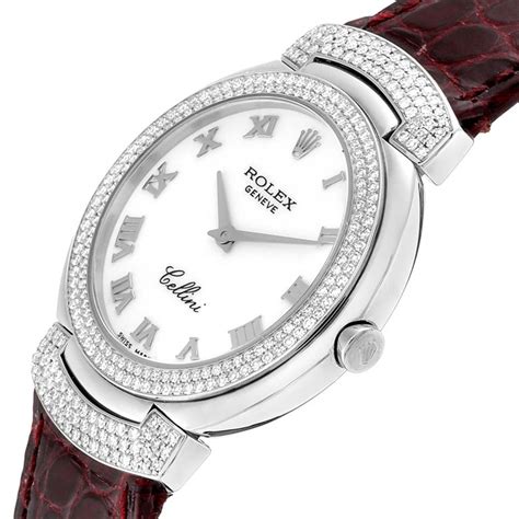 rolex cellini white gold ladies|rolex cellini price list.